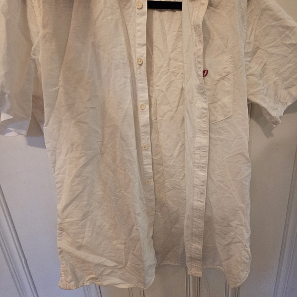 Used Medium Men's White VanHeusen Sport T-Shirt - Picture 7 of 16